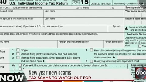 Tax scams to watch out for