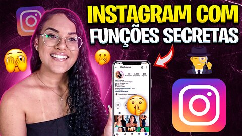 3 FUNÇÕES SECRETAS do Instagram 2022 - modo secreto 🤫