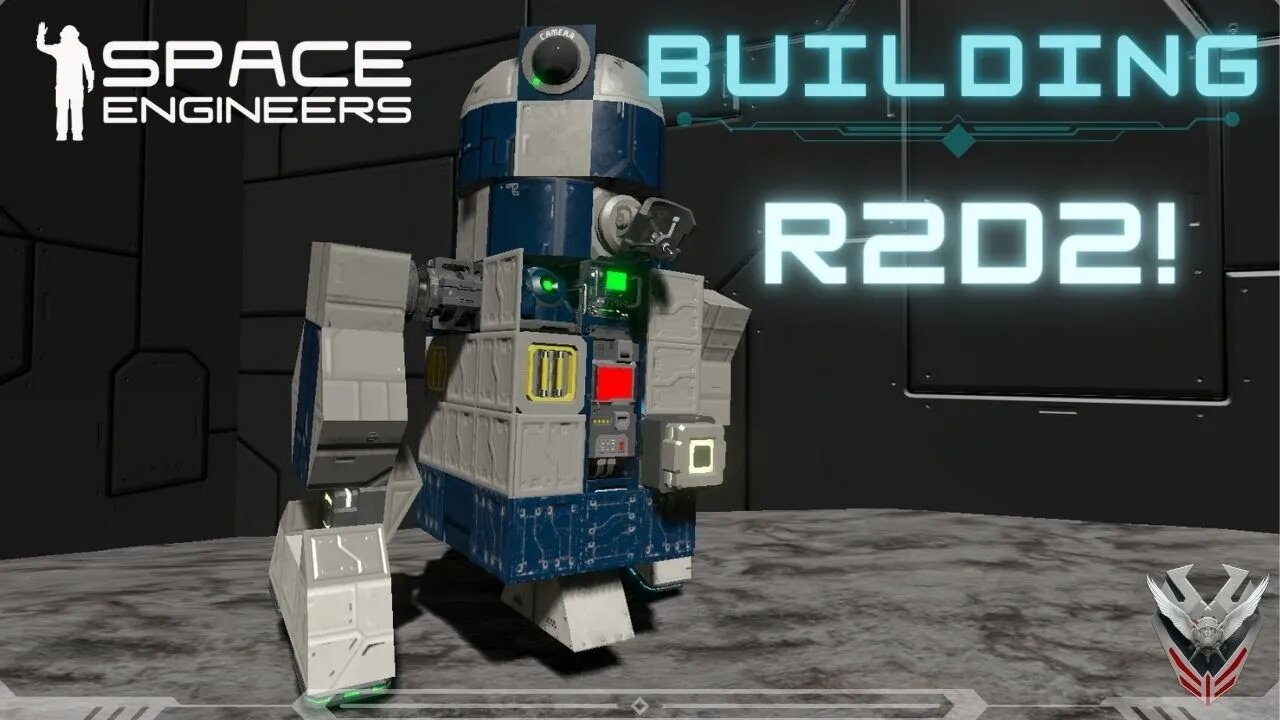 Building R2D2 in Space Engineers