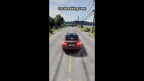 Lamborghini brake test