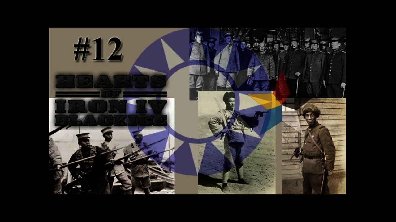 Hearts of Iron IV TfV - Black ICE Japan 12 War Lord States fall