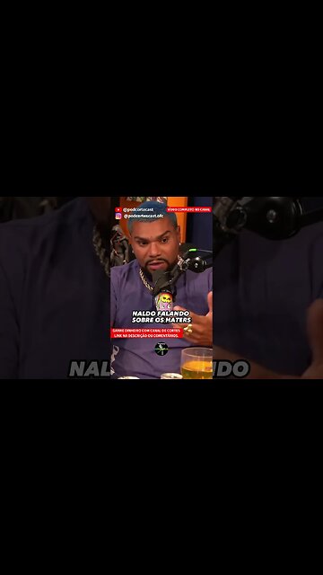 NALDO BENNY FALANDO SOBRE OS HATERS #shorts #naldo #naldobenny #haters