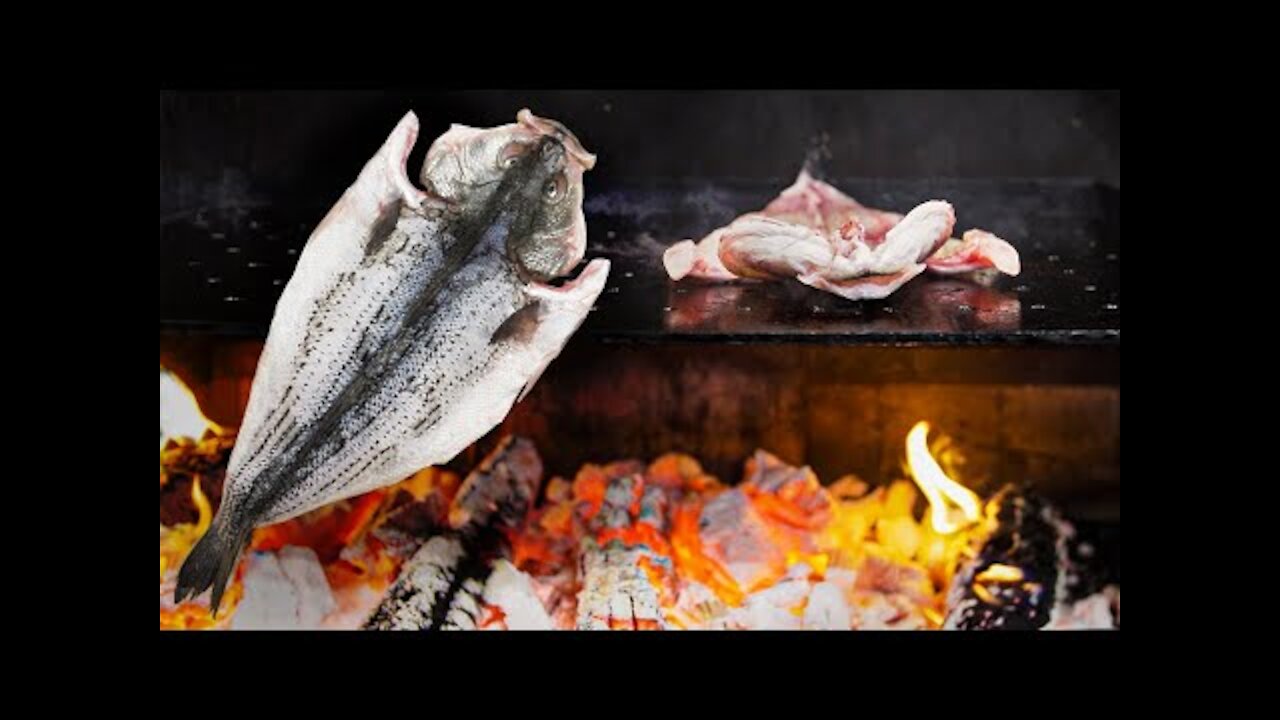 How to DEBONE a WHOLE FISH to Cook Over the Fire