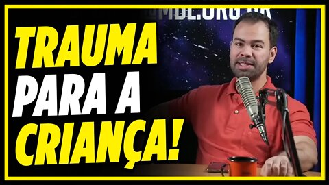 BRINCADEIRA BARATA E TRAUMATIZANTE PARA SEUS FILHOS | Cortes do MBL