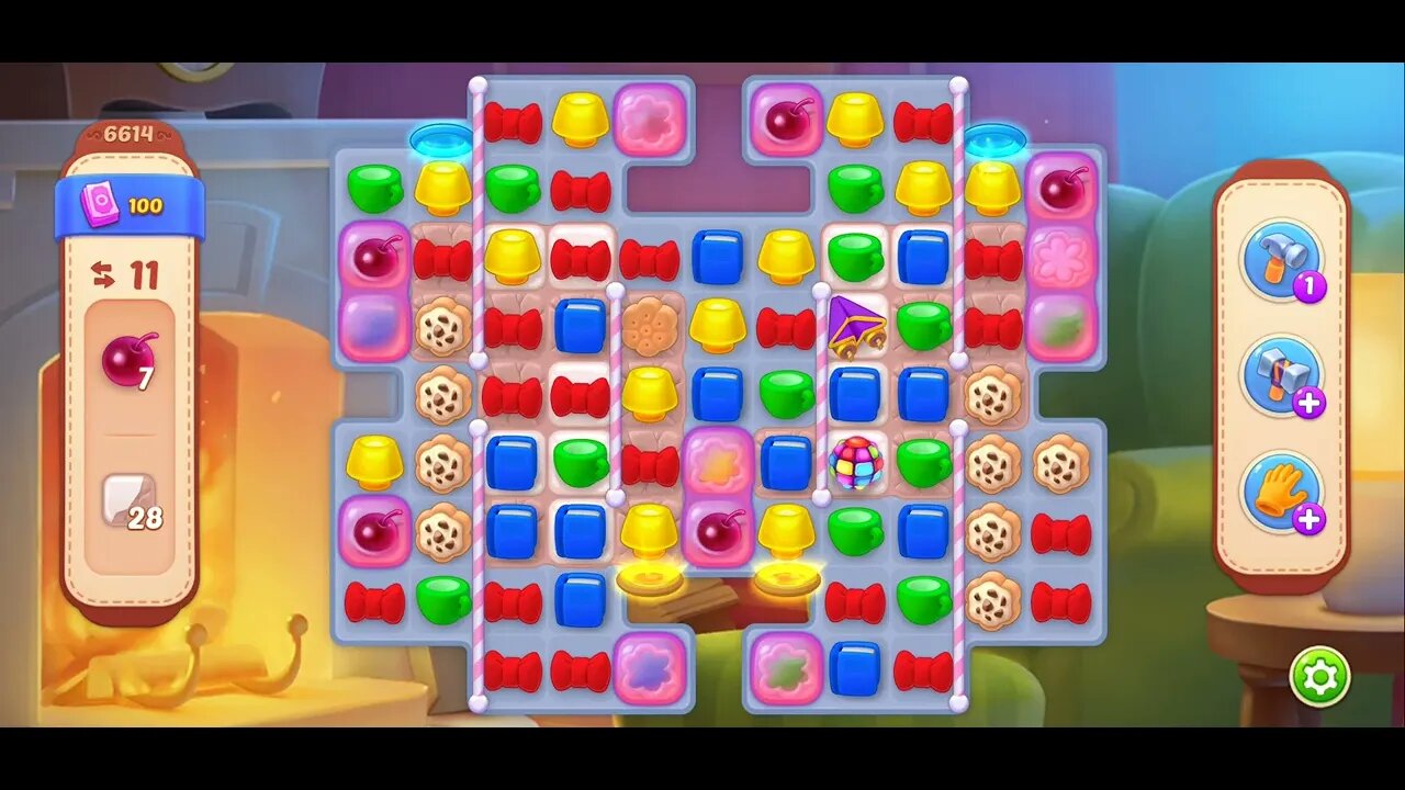 Playrix Homescapes Gameplay Walkthrough Level 6614