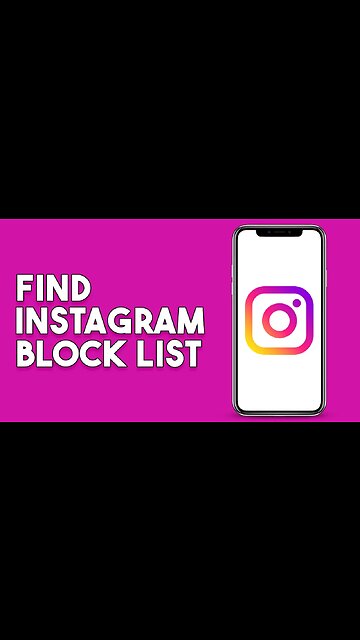 How To Find Instagram Block List (Step By Step)
