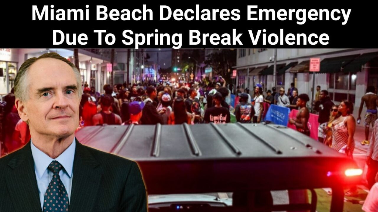 Jared Taylor || Miami Beach Declares Emergency Due To Spring Break Violence
