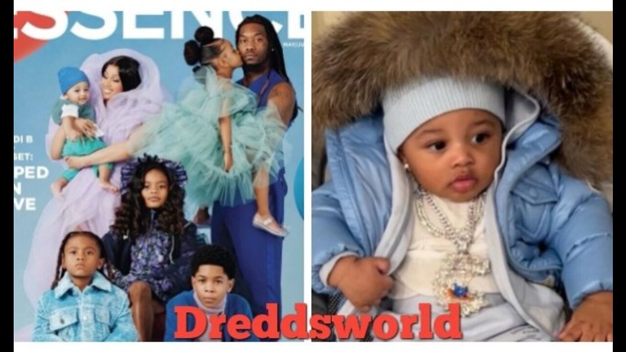 Cardi B Offset Shows Of Their Blanded Family With Her Little Son! ❤️ Lovely Momment's