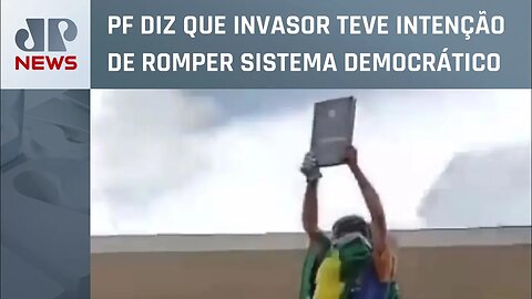 STF mantém prisão do homem que furtou réplica da Constituição durante invasão de 8 de janeiro