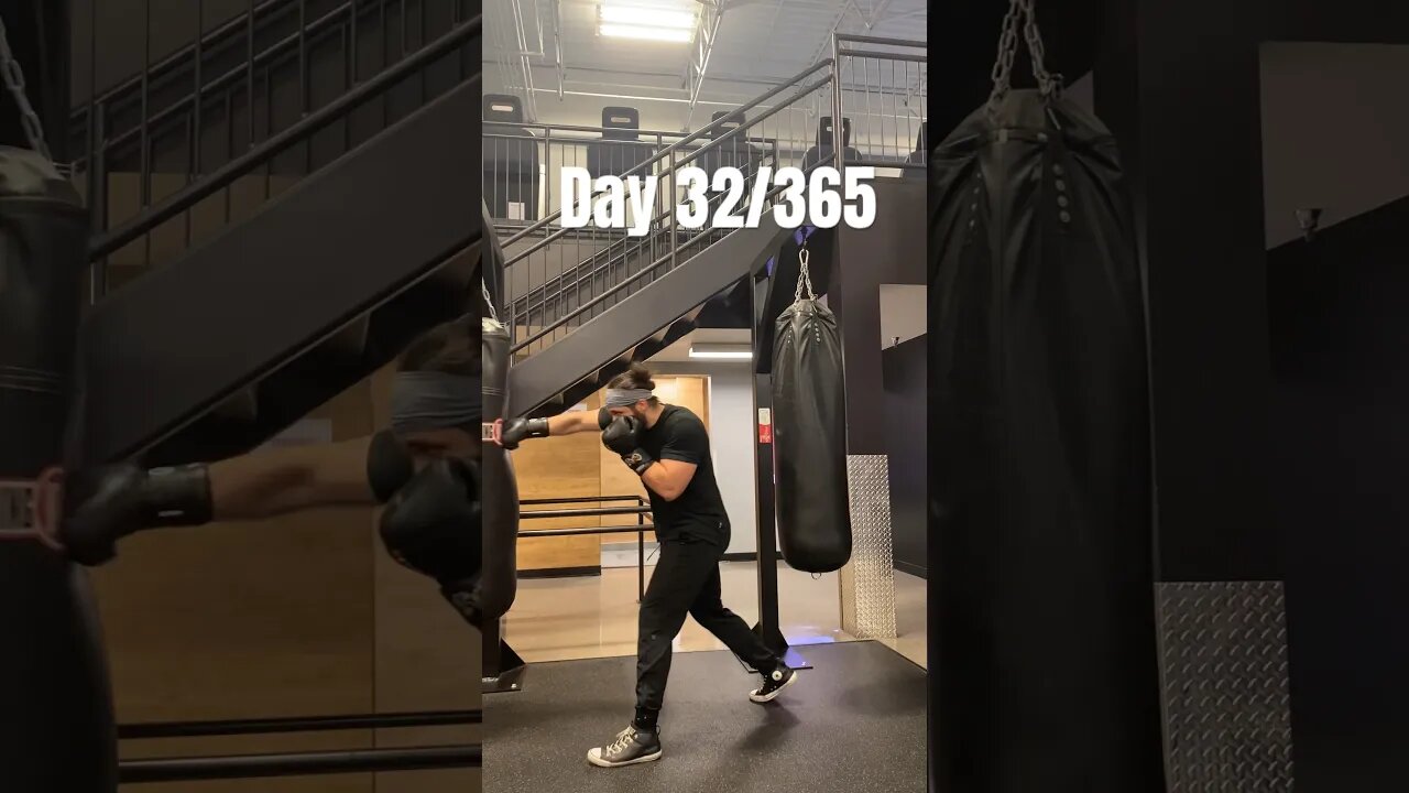End of a gruesome 45 min session. #boxing #fit #training #gains #workout