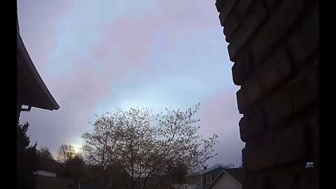 Planet X Nibiru Update, Morning Michigan weird Sunrise from 4/28/2023