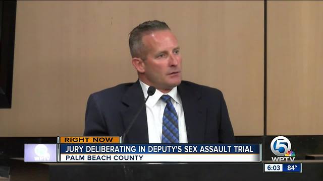 Deliberations underway in PBSO deputy sexual assault case