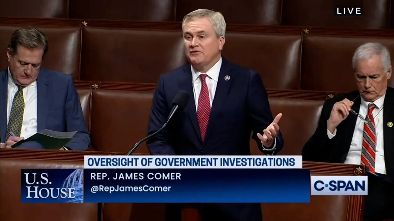 Rep. James Comer : Why no raid on Biden for missing classified documents?