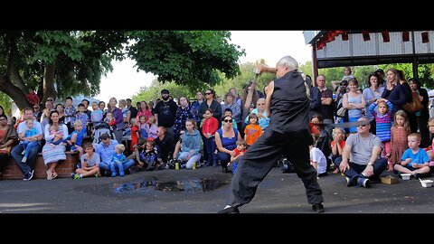 Chinese Kung Fu Demo Martial Arts CNY Chinese New Year Festival Bunbury Western Australia