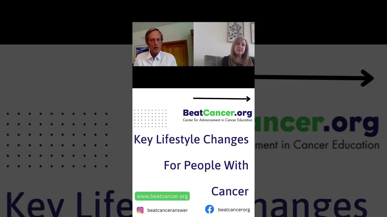 Key Lifestyle Changes For People With Cancer