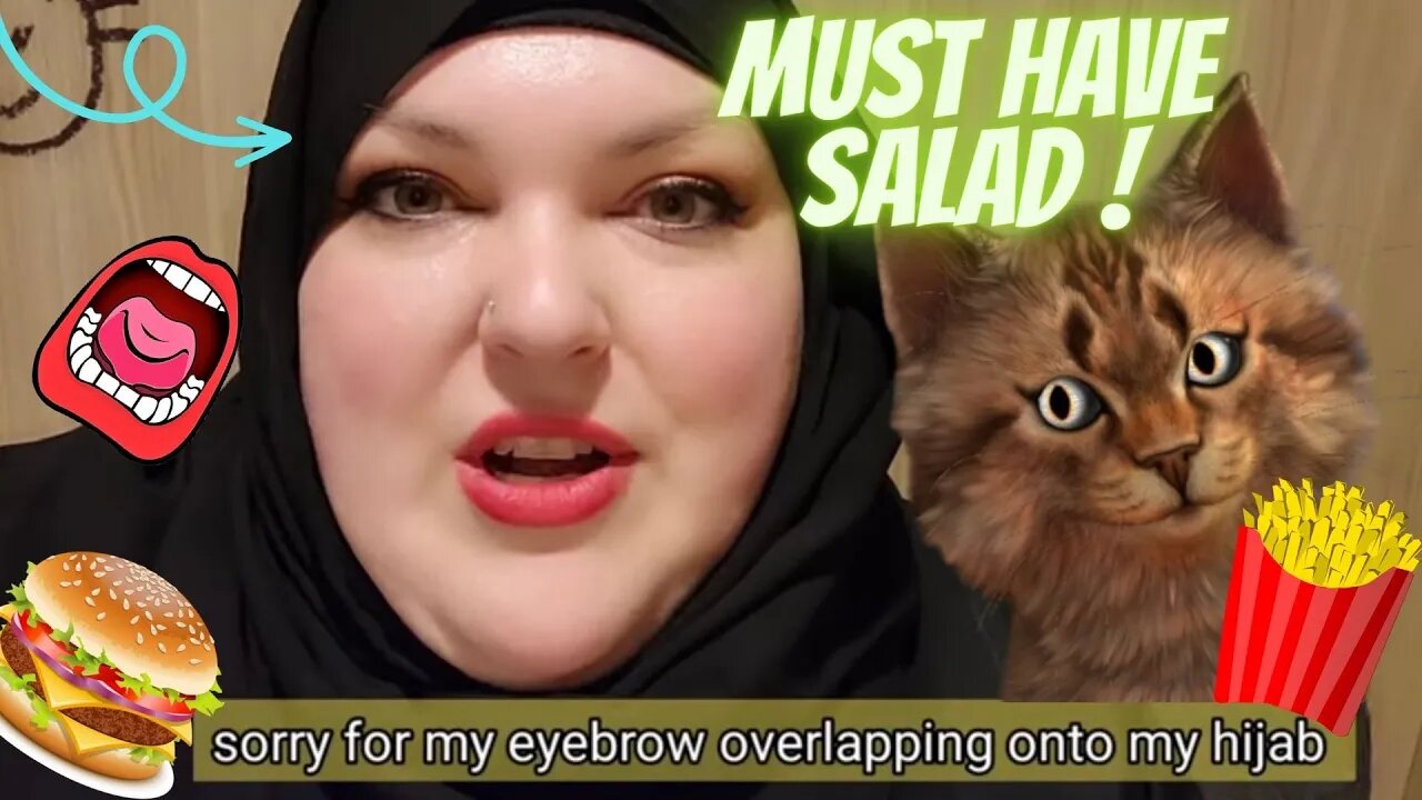 Little Dumpling Reacting To Foodie Beauty Eating The Biggest MC Donald's In The Middle East