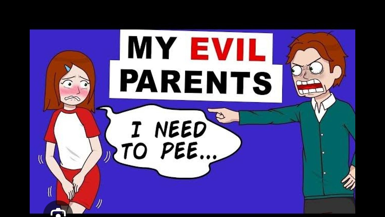 When evil parents realized they have been caught