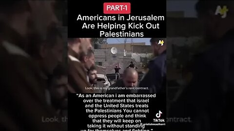 How #Americans In #Jerusalem Are Kicking Out #Palestinians? #USA #Palestine #Christian #Muslim