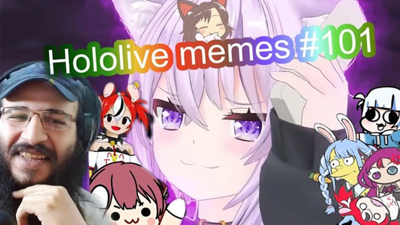 REACTION Hololive {memes} #101 by Catschais