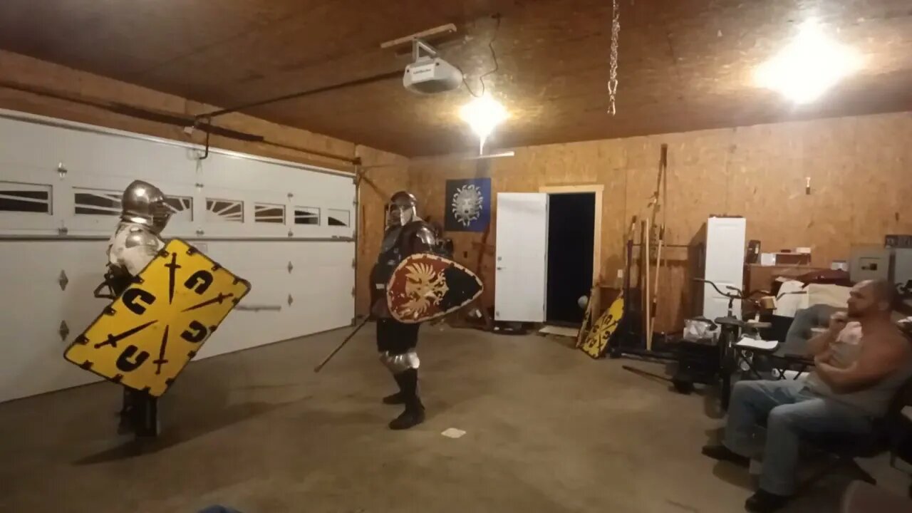 Pavise (Tower) vs Kite (Teardrop) shield - Lefty vs Righty - 9/22/22 EMP