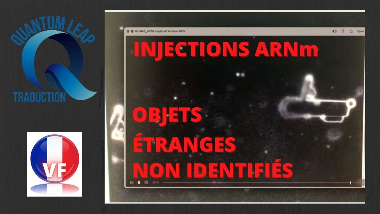 Des objets étranges dans les injections de Pfizer et Moderna.