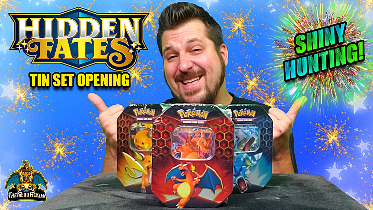 Hidden Fates Tin Set #8 | Shiny Hunting | Pokemon Cards Opening