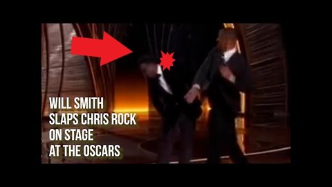 Will Smith Smacks Chris Rock!