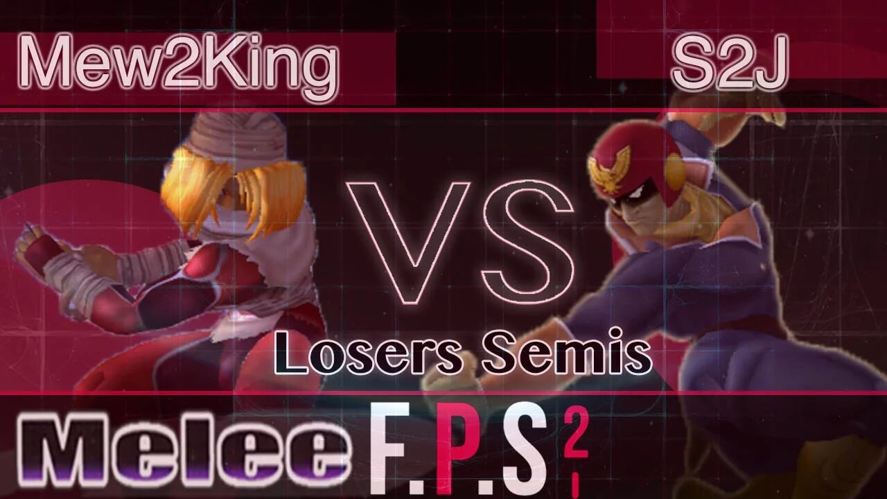 MVG FOX|Mew2King (Sheik) vs. Tempo|S2J (C. Falcon) - Melee Losers Semis - FPS2