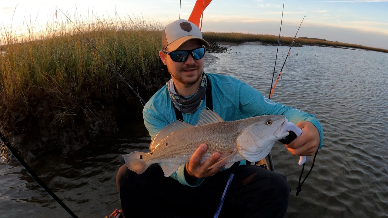 Fall Redfish East Bay Marshes Galveston