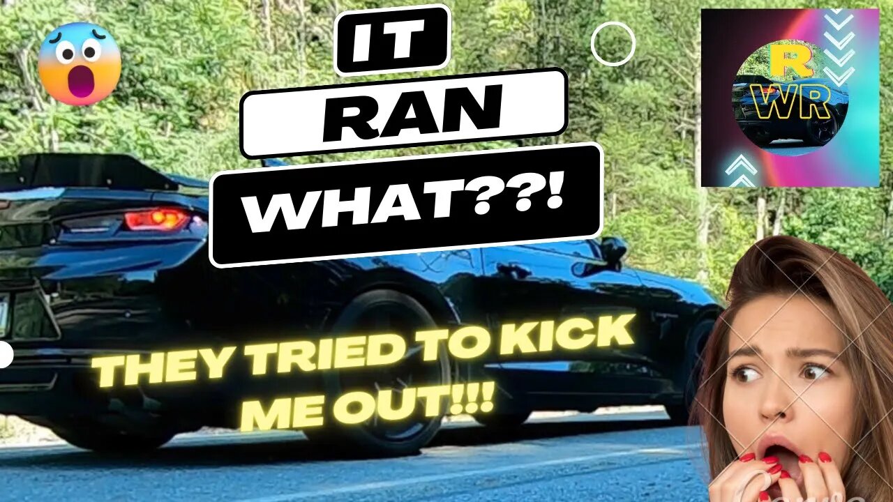 I Take My Procharged Camaro to the Dragstrip! ALMOST KICKED OUT!