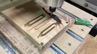 Cutting handles on my CNC