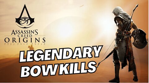 Assassin's Creed Origins Legendary Predator Bow Kills