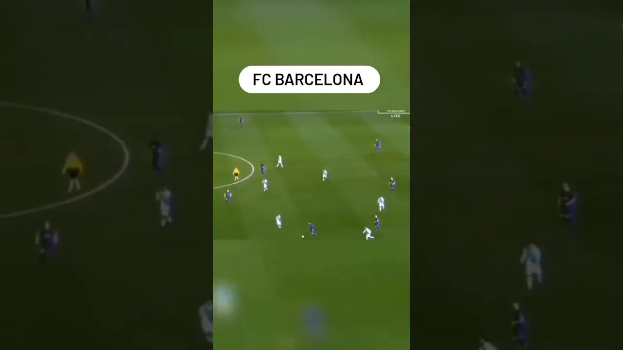 Barcelona Tiki Taka at its peak