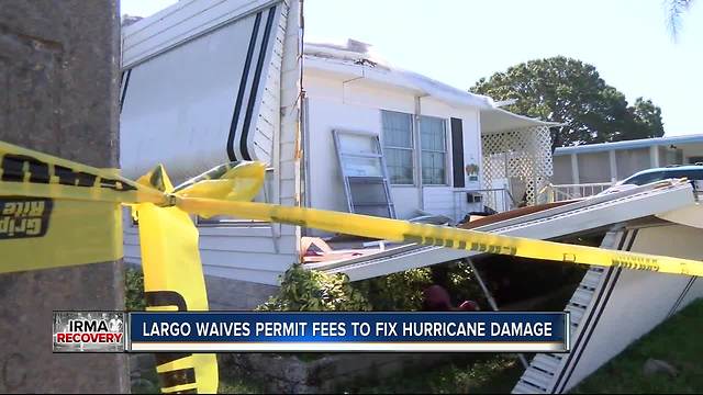 Largo waives permit fees to speed up post Irma cleanup