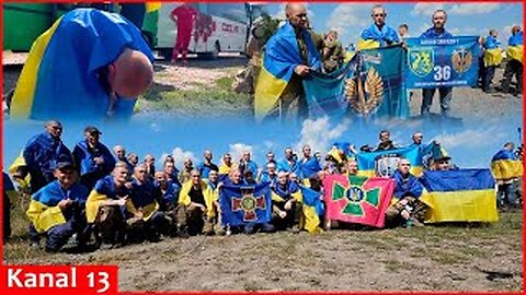 Ukraine freed 95 more soldiers from captivity - images of joyful prisoners who returned
