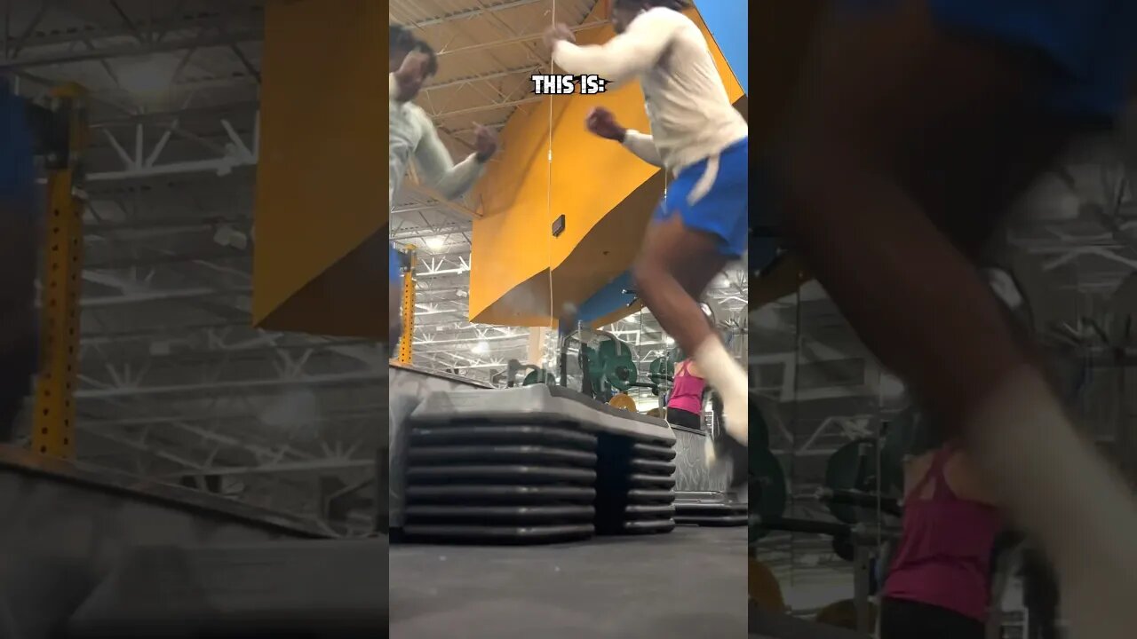 New Fear Unlocked #fitnessshorts #fail #athlete #jump #boxjumps #plyometrics #explosive #fear #gym