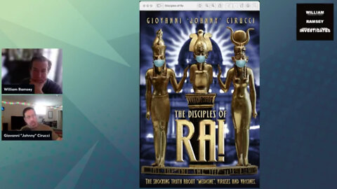 08 March 2022 William Ramsey Investigates — The Disciples of Ra with Johnny Cirucci