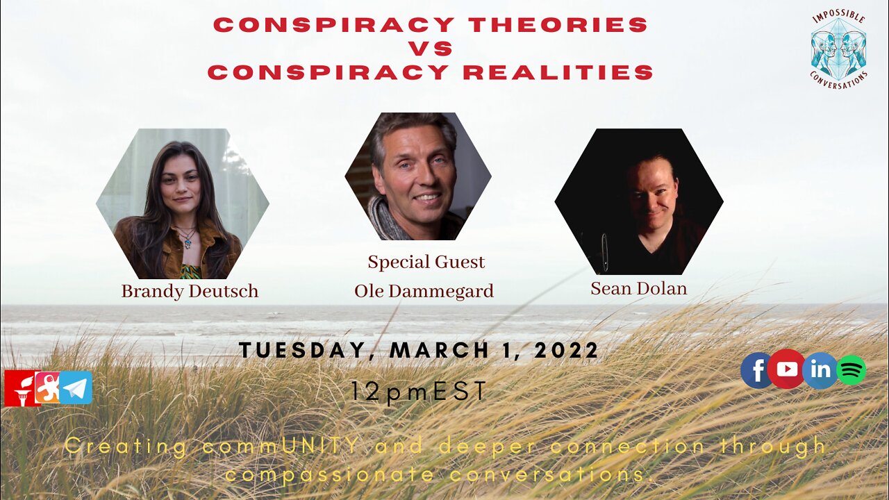 Conspiracy Theories vs. Conspiracy Realities Pt. 1
