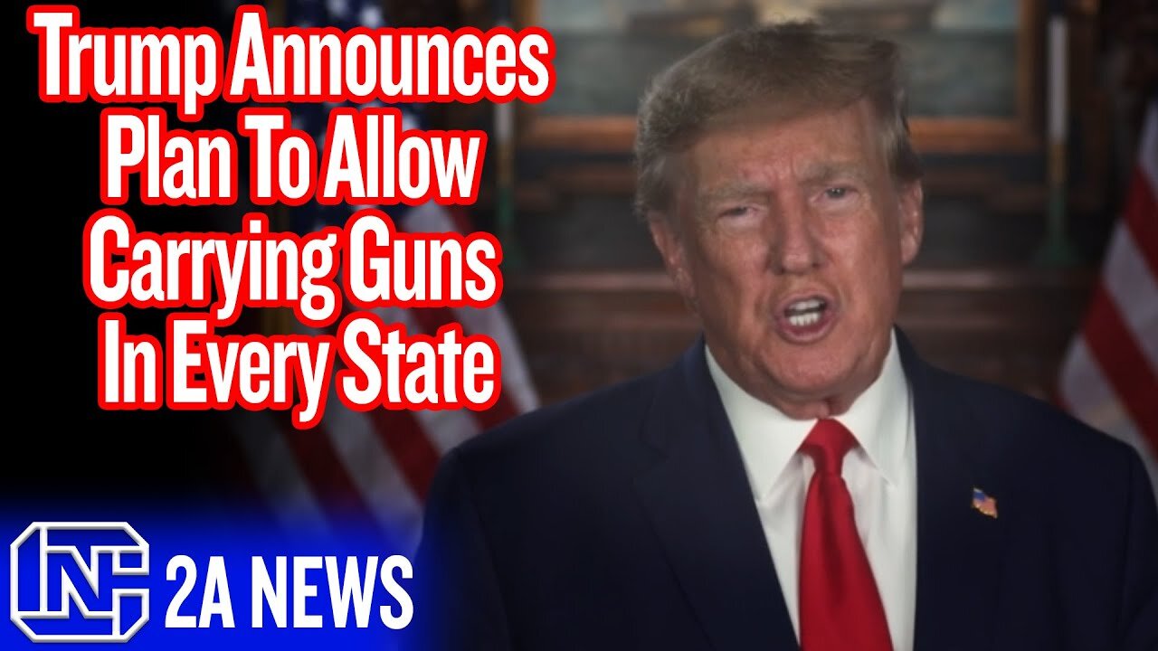 Trump Announces Plan To Allow Reciprocity In Every State