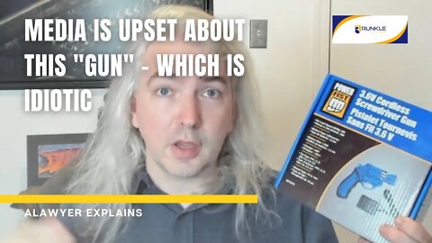 The Media Is Upset About This "Gun" (Screwdriver) - A Lawyer Explains