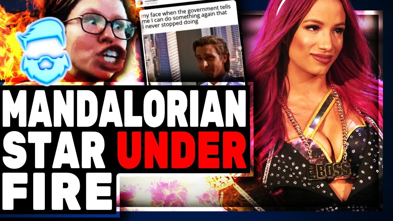 Sasha Banks Is Cancelled! Mandalorian & WWE Star Gets Gina Carano Treatment! Fans Want Her Fired!