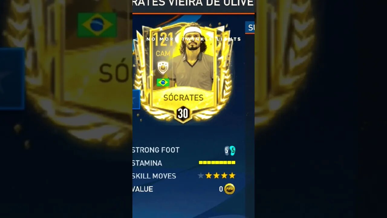 Max rated Socrates 🤯#fifamobile