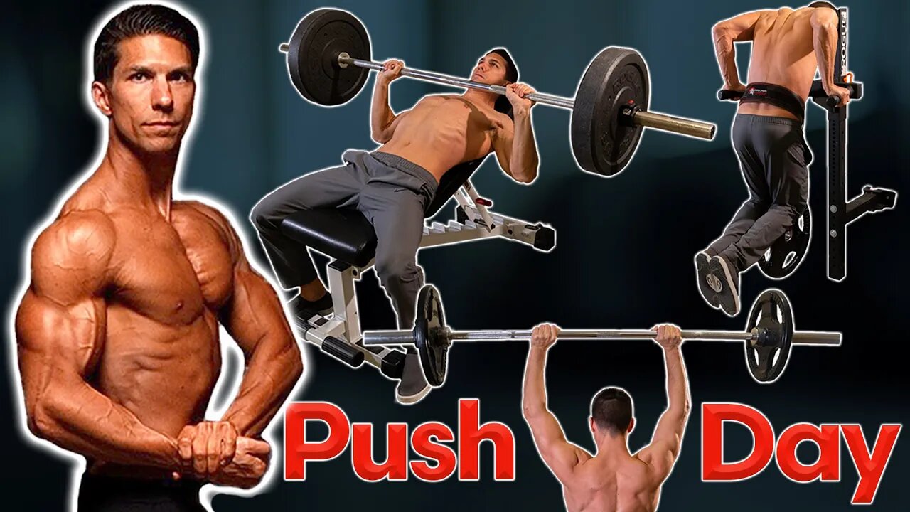 LIVE Push Workout and Q&A – Getting JACKED in the GARAGE (July 2023)