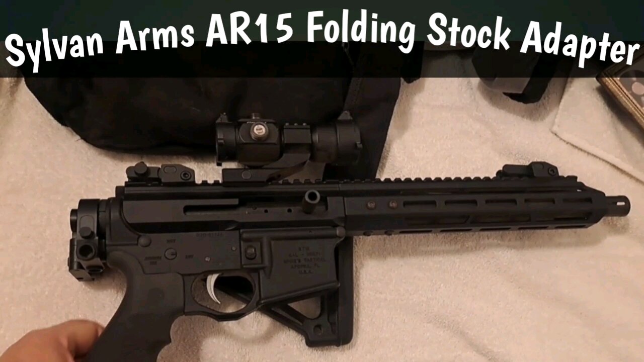 Sylvan Arms AR15 Folding Stock Adapter Gen4