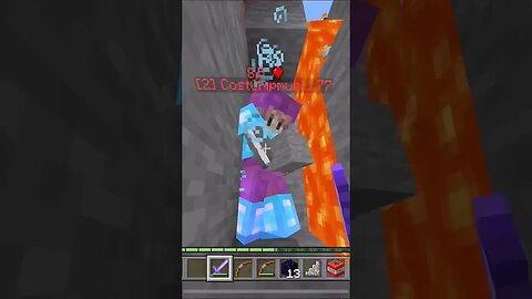 Lava Showdown #Shorts #Minecraft #Cubecraft #Skywars #GamingChallenge