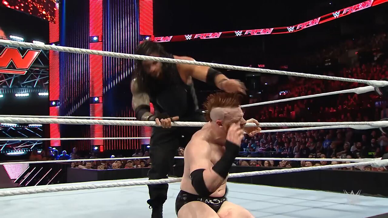 FULL WATCH roman regains vs Sheamus