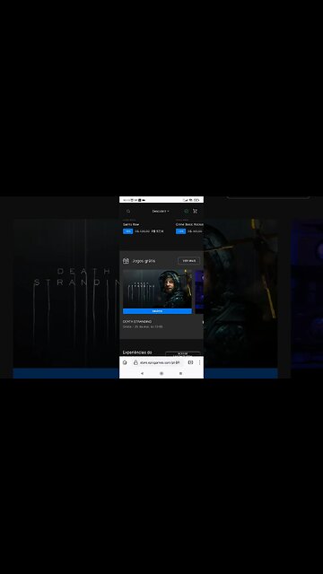 Grátis Jogo Death Stranding - Epic Games