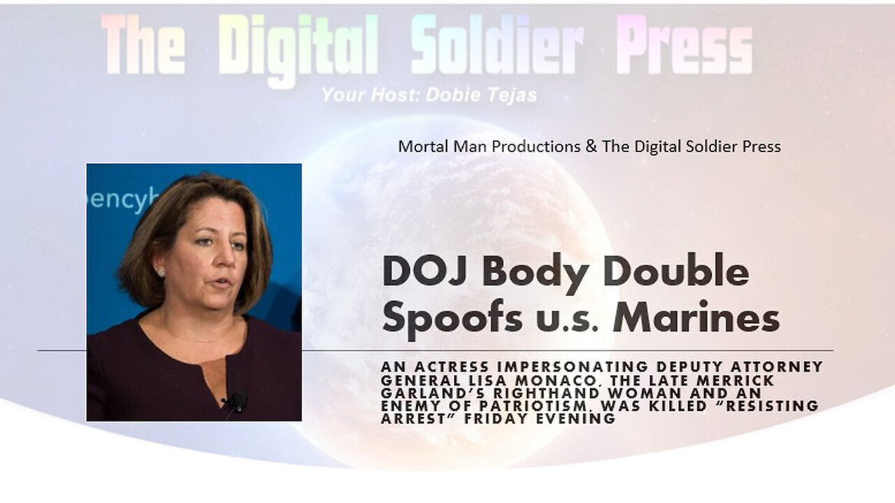 DOJ Body Double Spoofs u.s. Marines