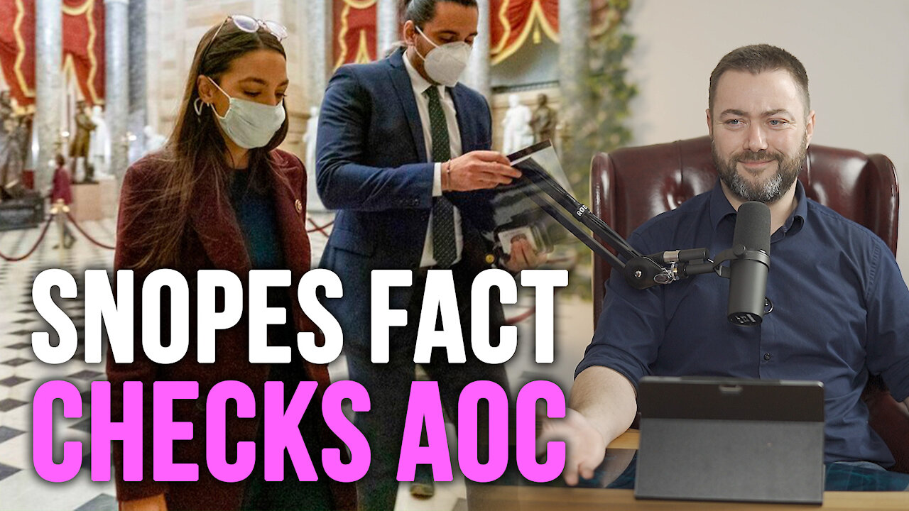 Snopes Fact Checks AOC