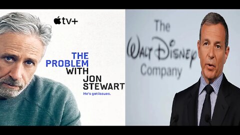 Jon Stewart Talks w/ Ex-DISNEY CEO Bob Iger Who Talks INACCURACY in Media but Only Mentions FOX NEWS